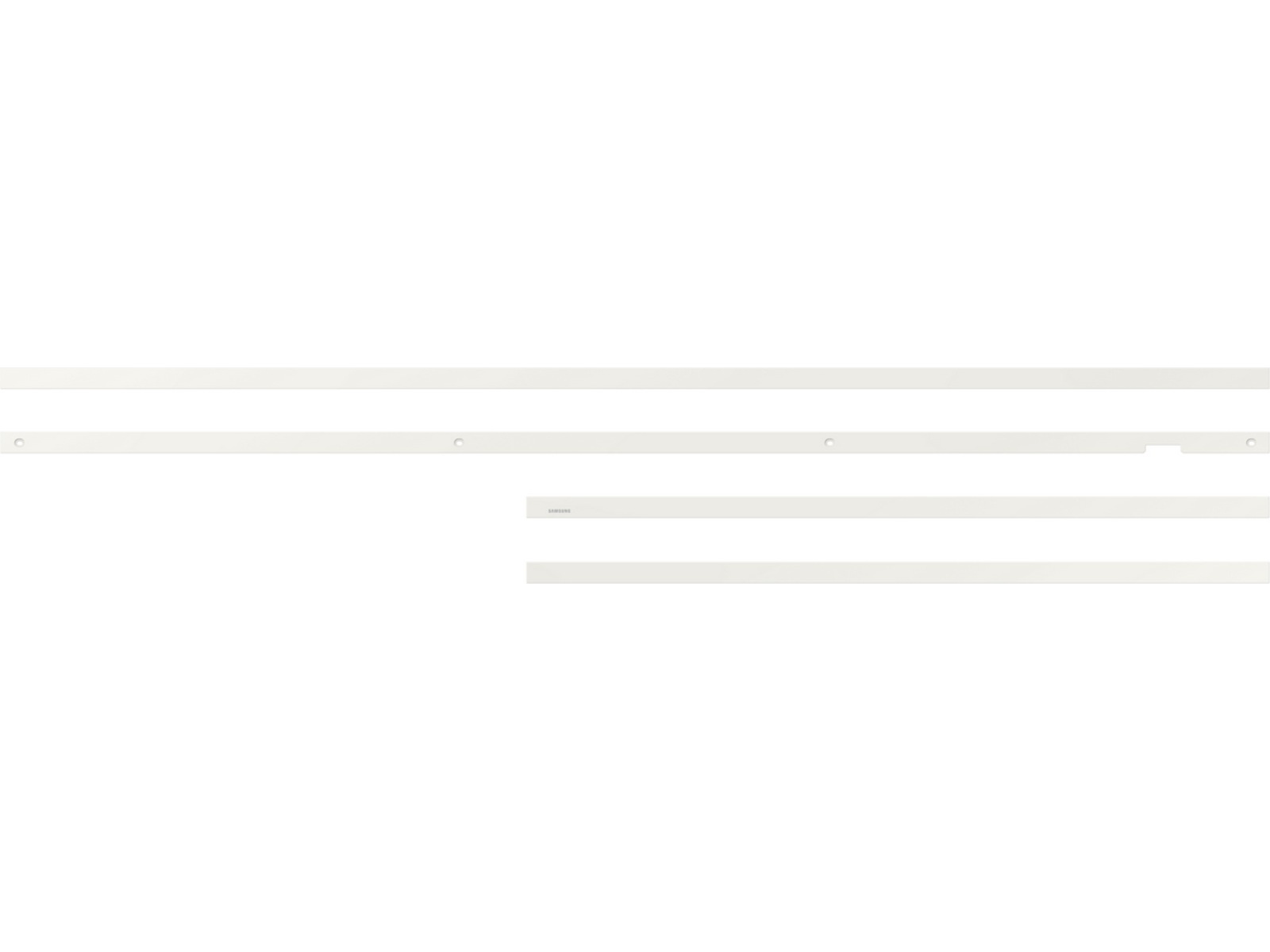 Samsung 85" ram till The Frame (2021-2024, vit) TV-ram & tillbehör