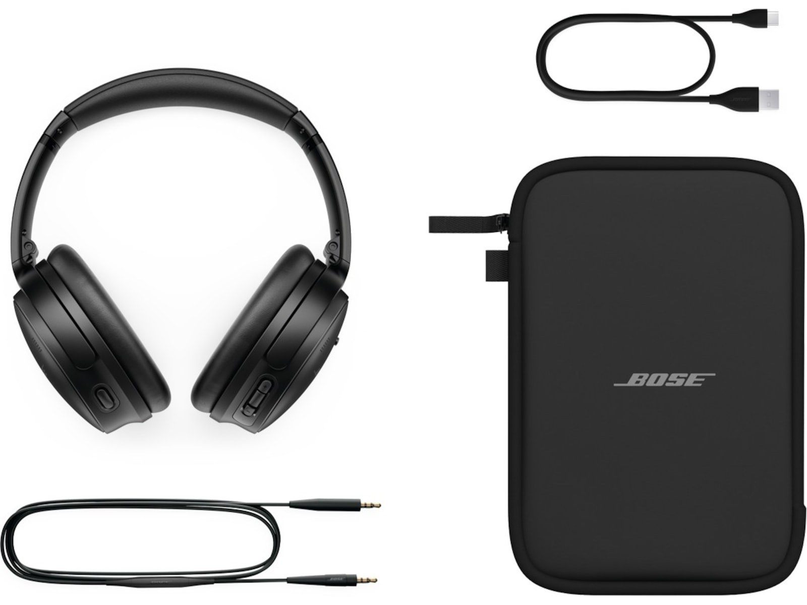 Bose QuietComfort SC trådlösa hörlurar, Over-Ear (svart) Hörlurar