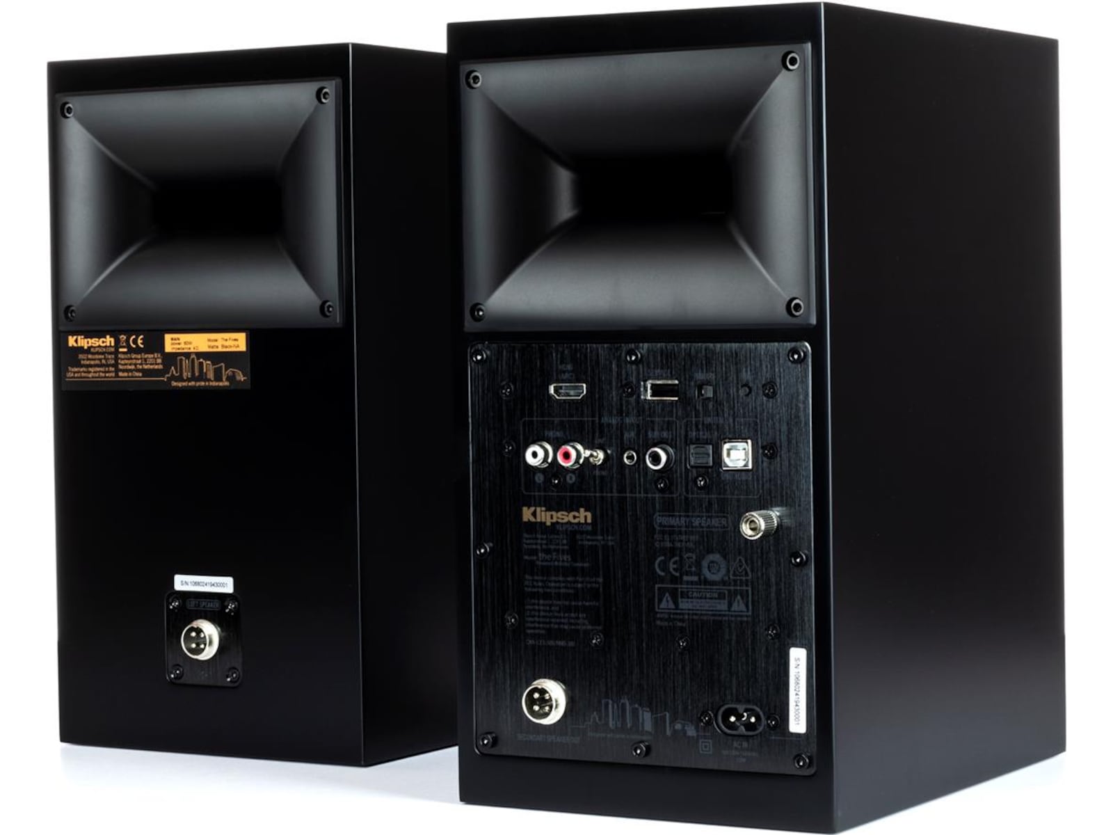 Klipsch The Fives, aktiv högtalare (svart) Högtalare