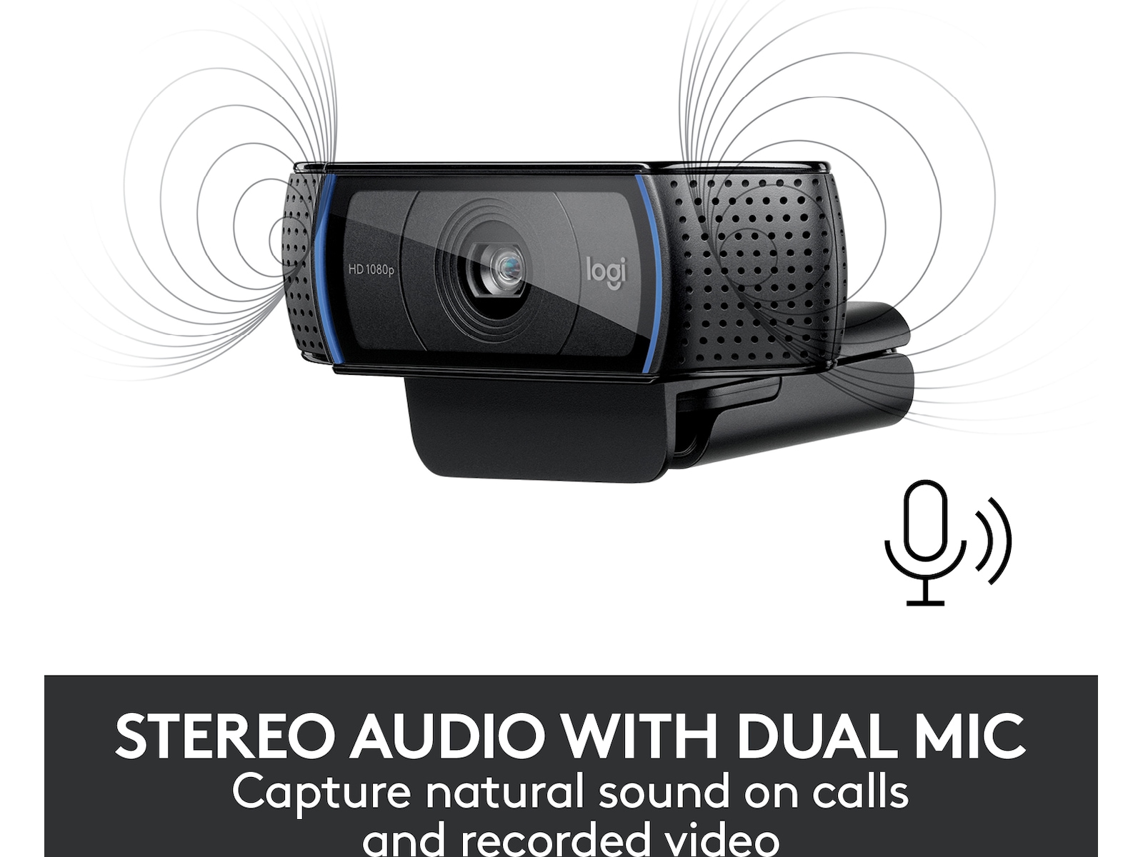 Logitech C920e HD 1080p webbkamera - BLK - WW Webbkamera