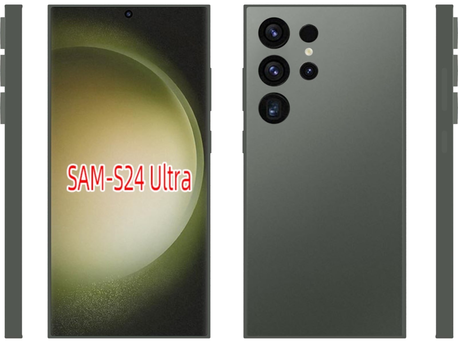 iiglo Galaxy S24 Ultra Silikonskydd (transparent) Mobilskal