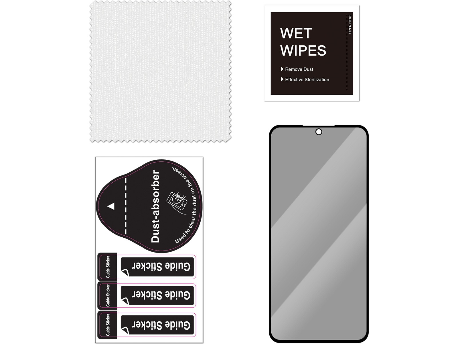 iiglo Galaxy S23 FE Privacy Skärmskydd Skärmskydd mobiltelefon