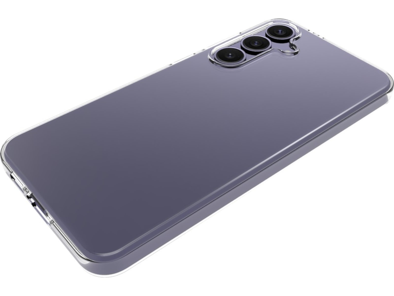 iiglo Galaxy S24 FE Silikonskal (transparent) Mobilskal