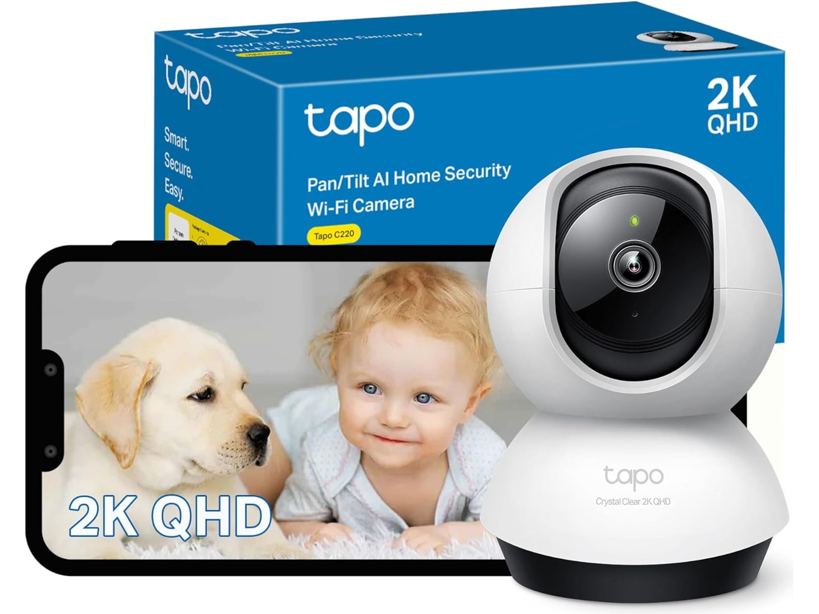 TP-Link Tapo C220 inomhus övervakningskamera Övervakningskamera