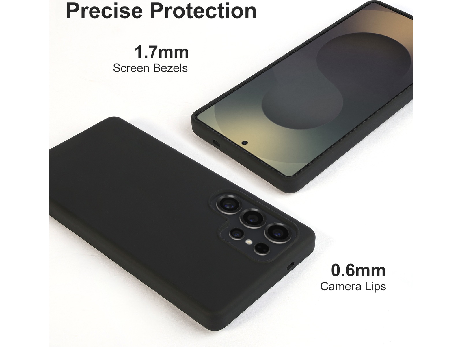 iiglo Galaxy S25 Ultra skal (svart) Mobilskal