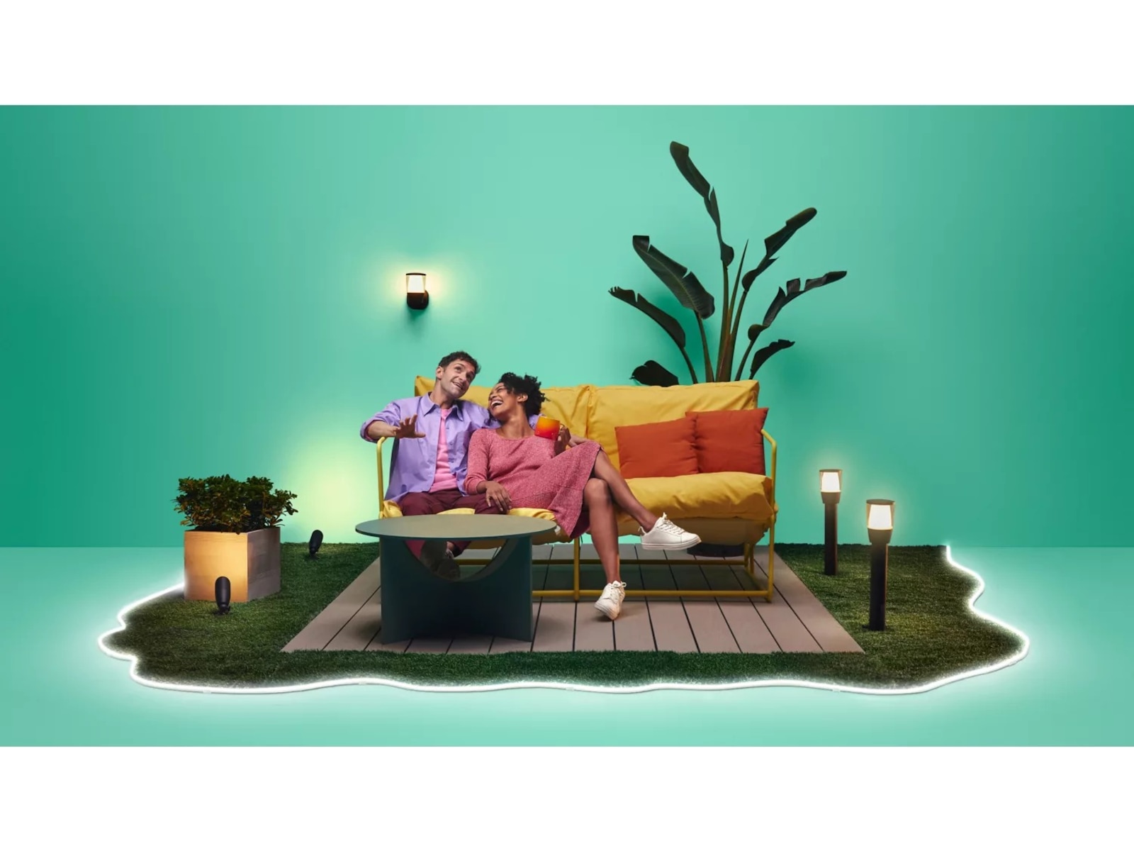 WiZ Outdoor LED strip, 5m Led strips & underhållning