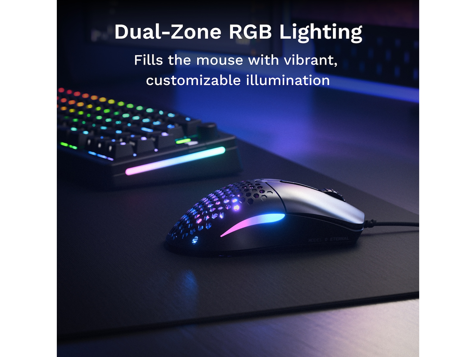 Glorious Model O Eternal gaming mus (svart) Gamingmus