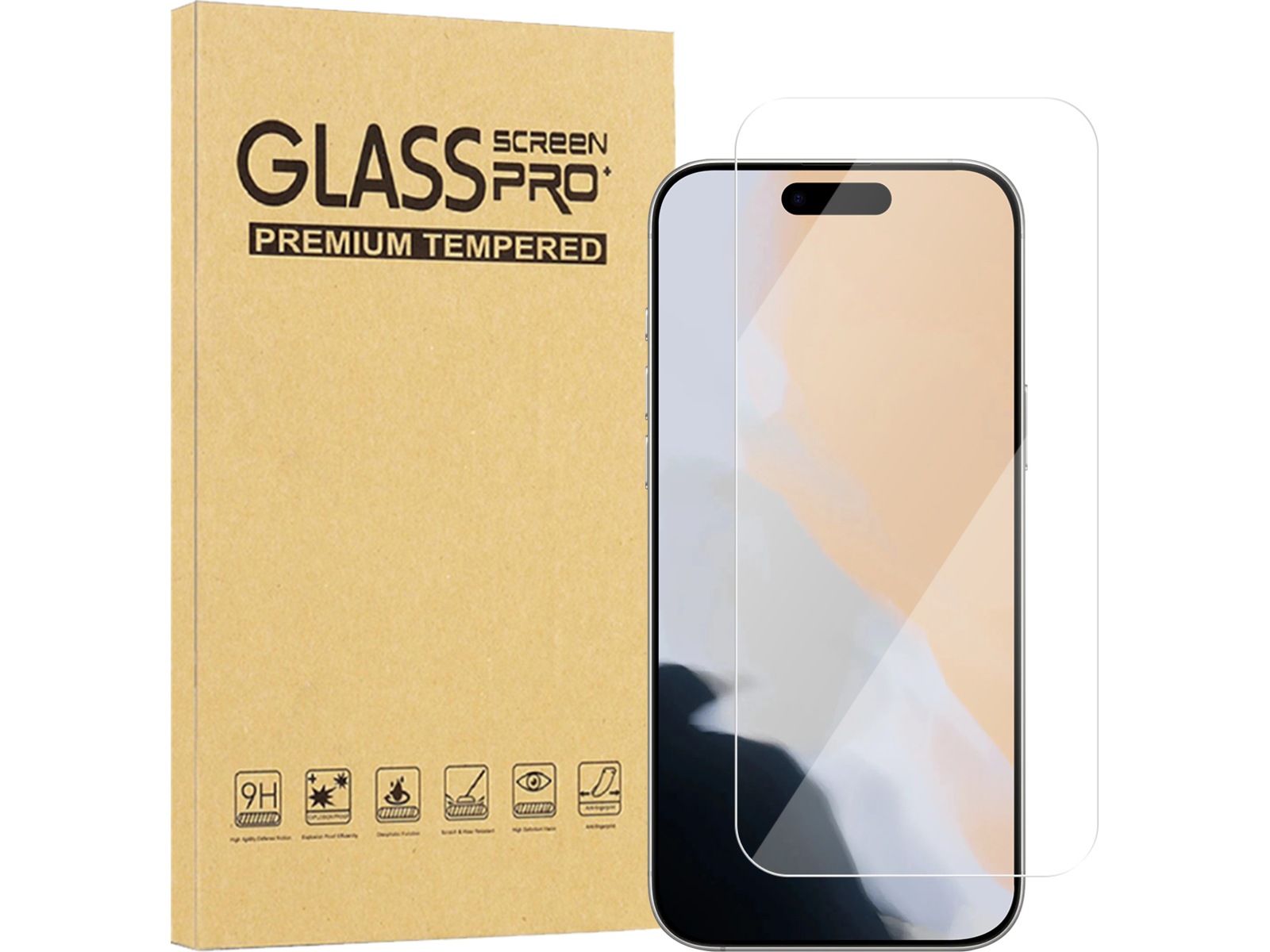 iiglo iPhone Air skärmskydd Skärmskydd mobiltelefon