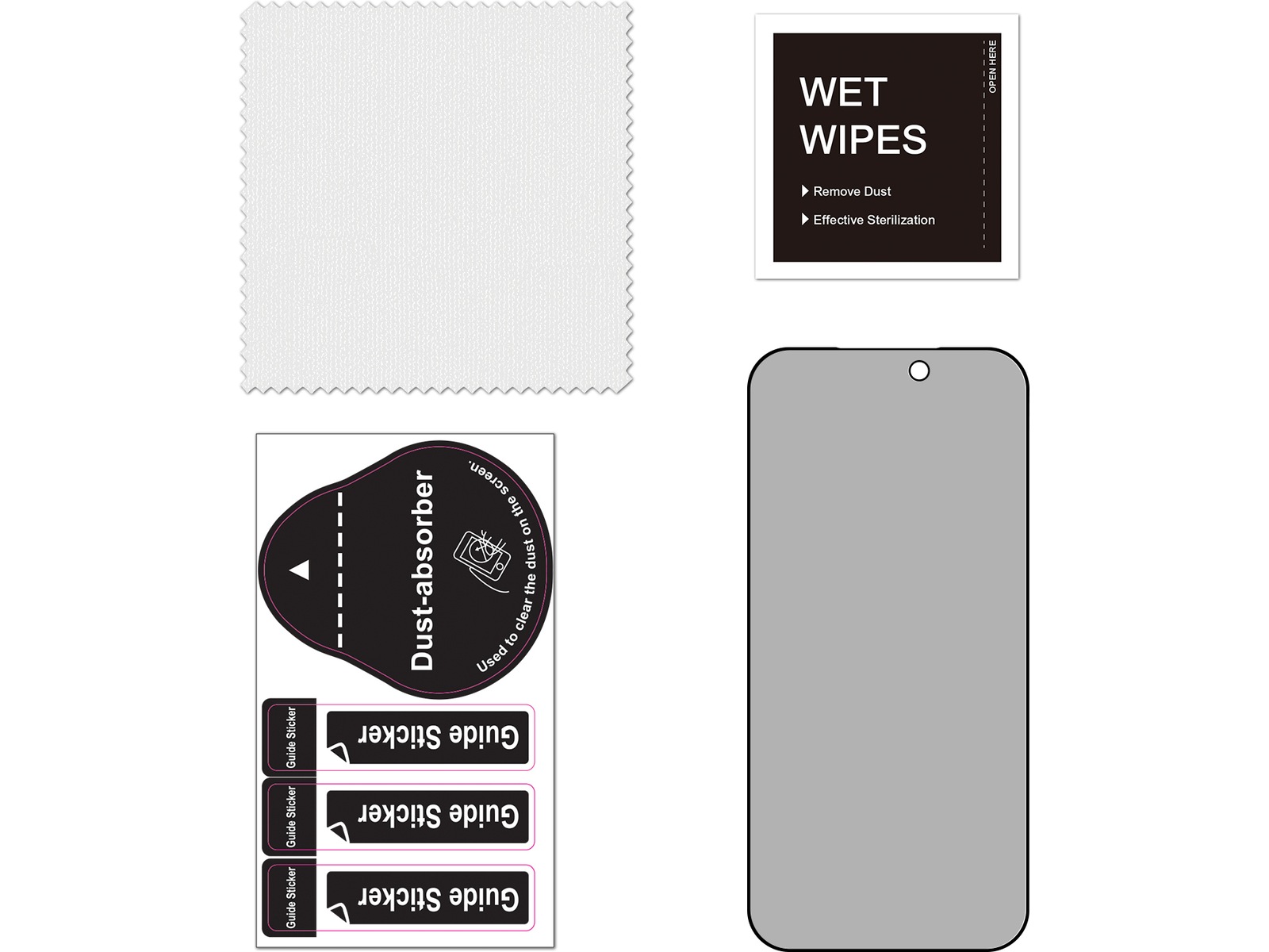 iiglo iPhone 17 Pro Privacy skärmskydd Skärmskydd mobiltelefon