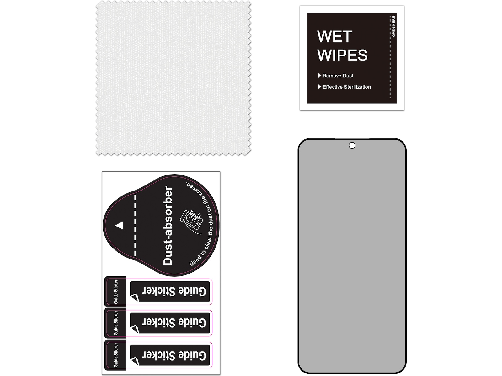 iiglo Galaxy S25 FE Privacy skärmskydd Skärmskydd mobiltelefon