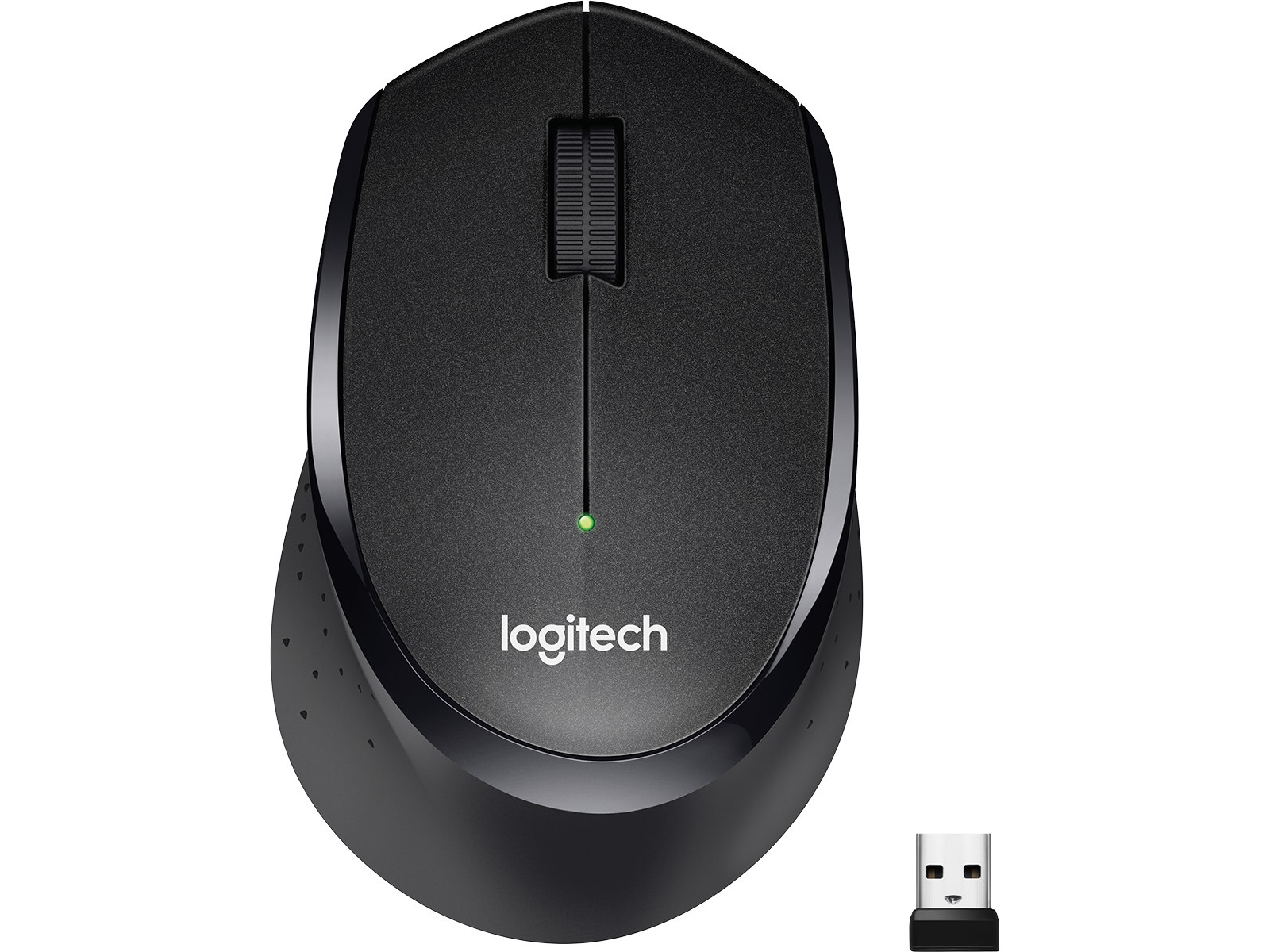 Logitech M330 Silent Plus Trådlös PC mus (svart) Mus