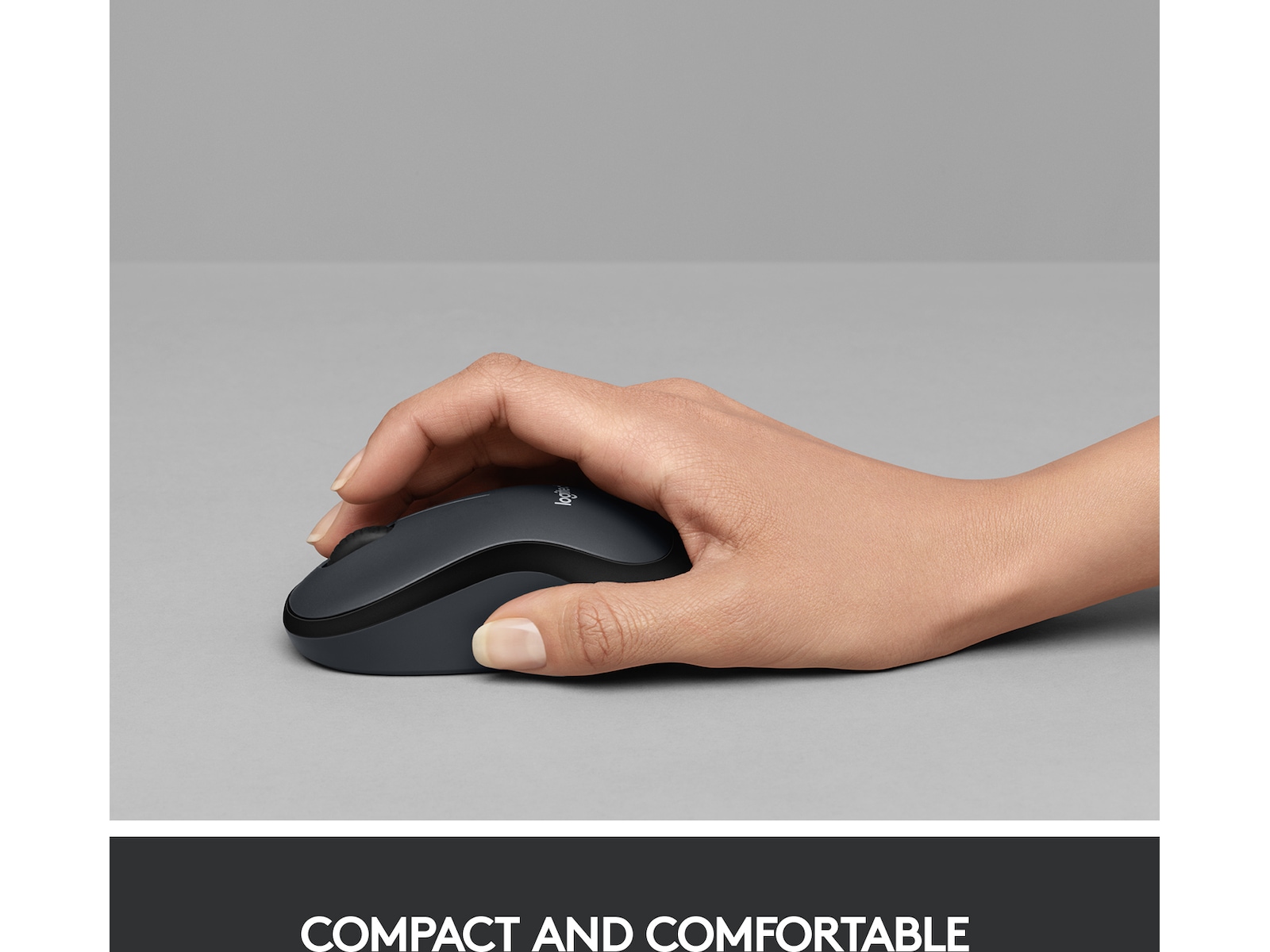 Logitech M220 Silent trådlös PC -mus, svart Mus