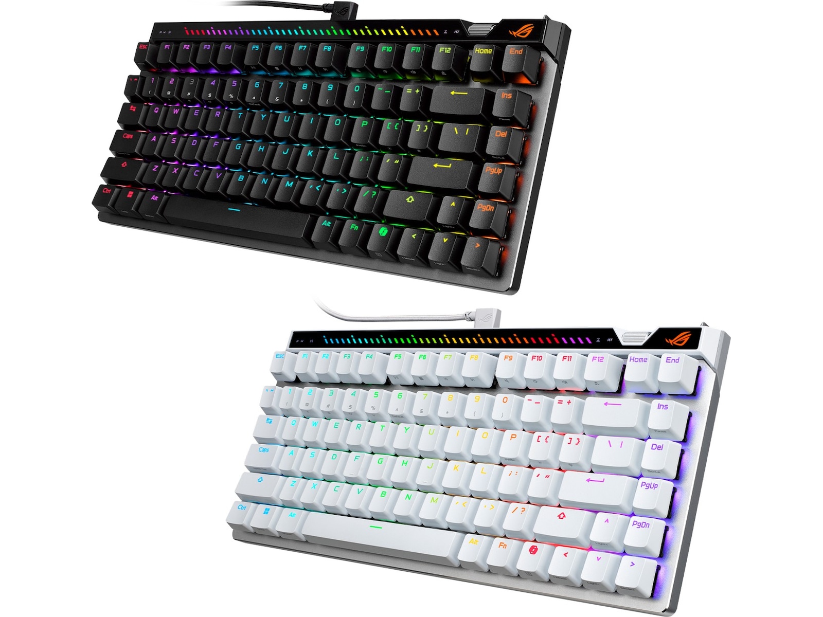 Asus ROG Falchion Ace 75 HE Gamingtangentbord (vit) Gamingtangentbord