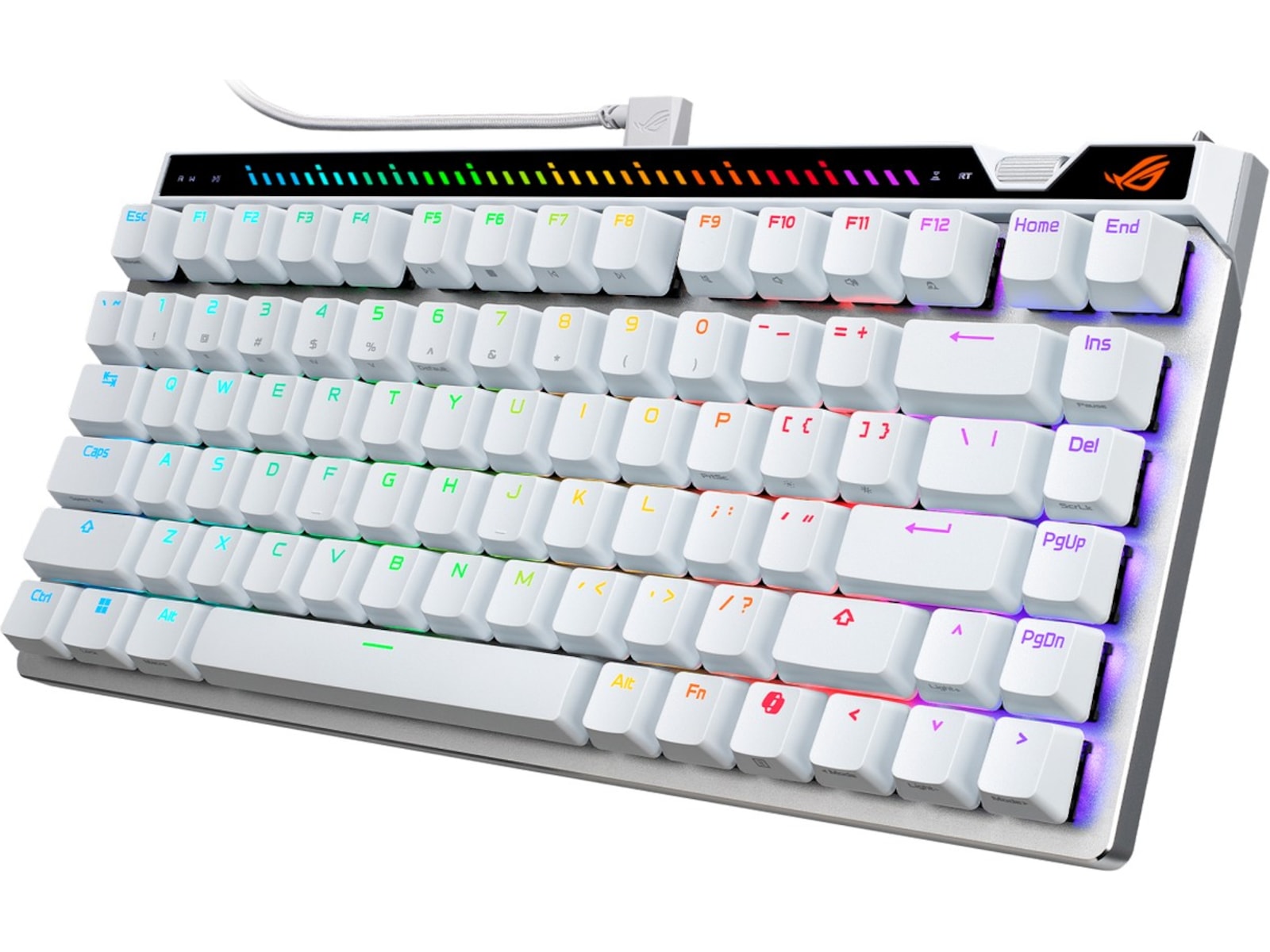 Asus ROG Falchion Ace 75 HE Gamingtangentbord (vit) Gamingtangentbord