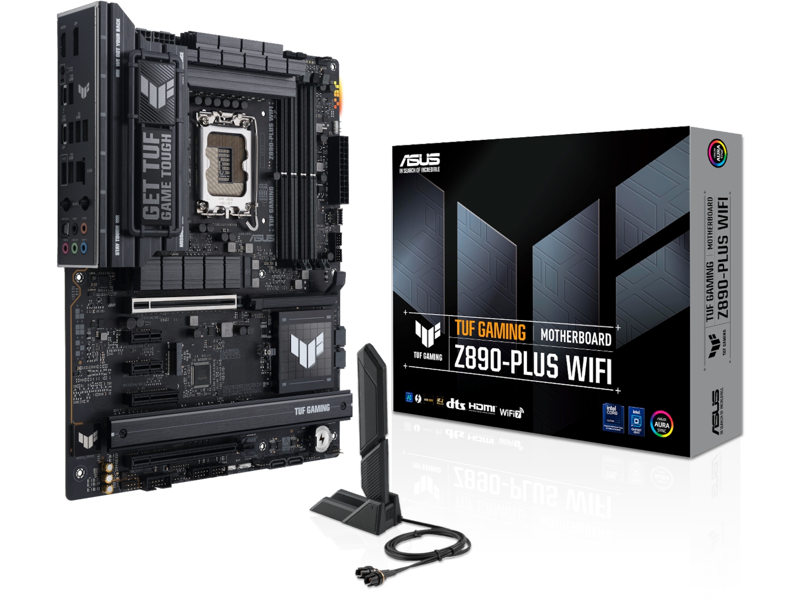 Asus TUF Gaming Z890-PLUS WIFI Moderkort Intel Socket