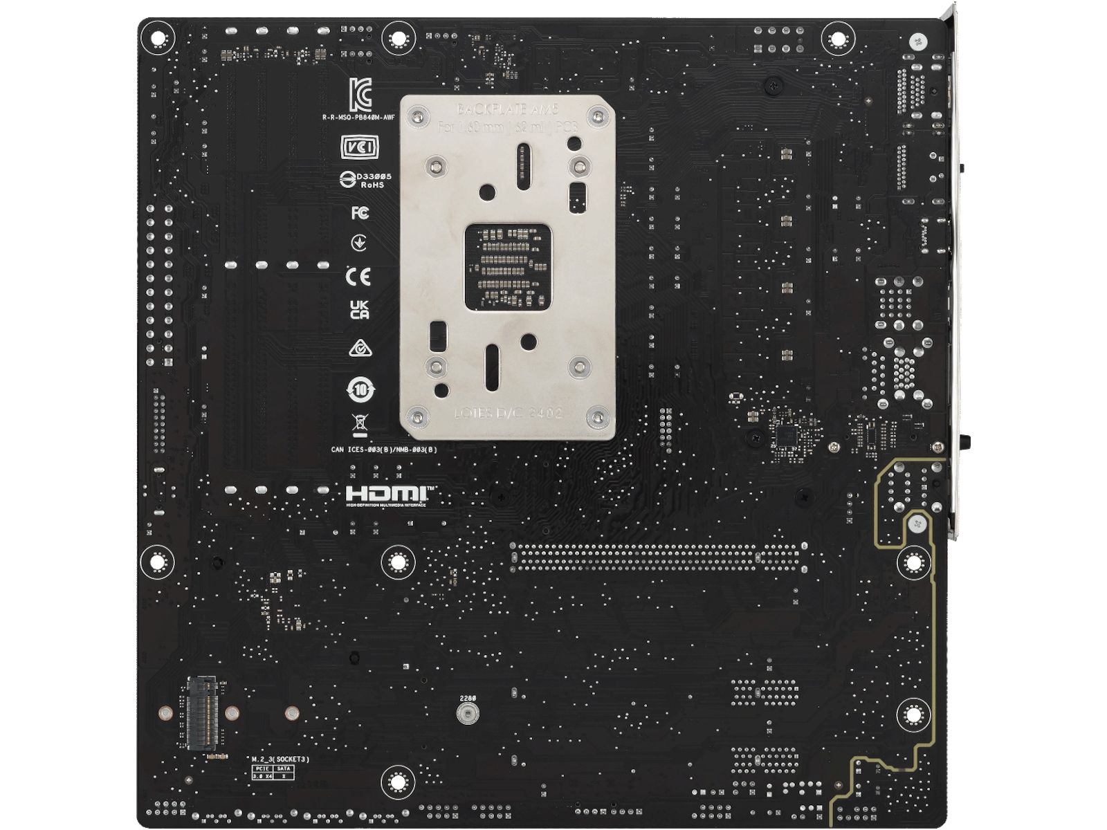 ASUS PRIME B840M-A WIFI Moderkort AMD Socket