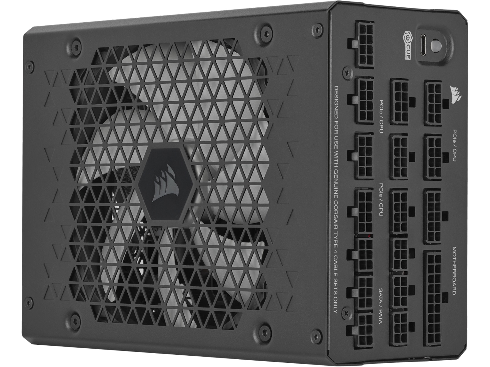 Corsair HXi Series HX1500i PSU (svart) Nätaggregat