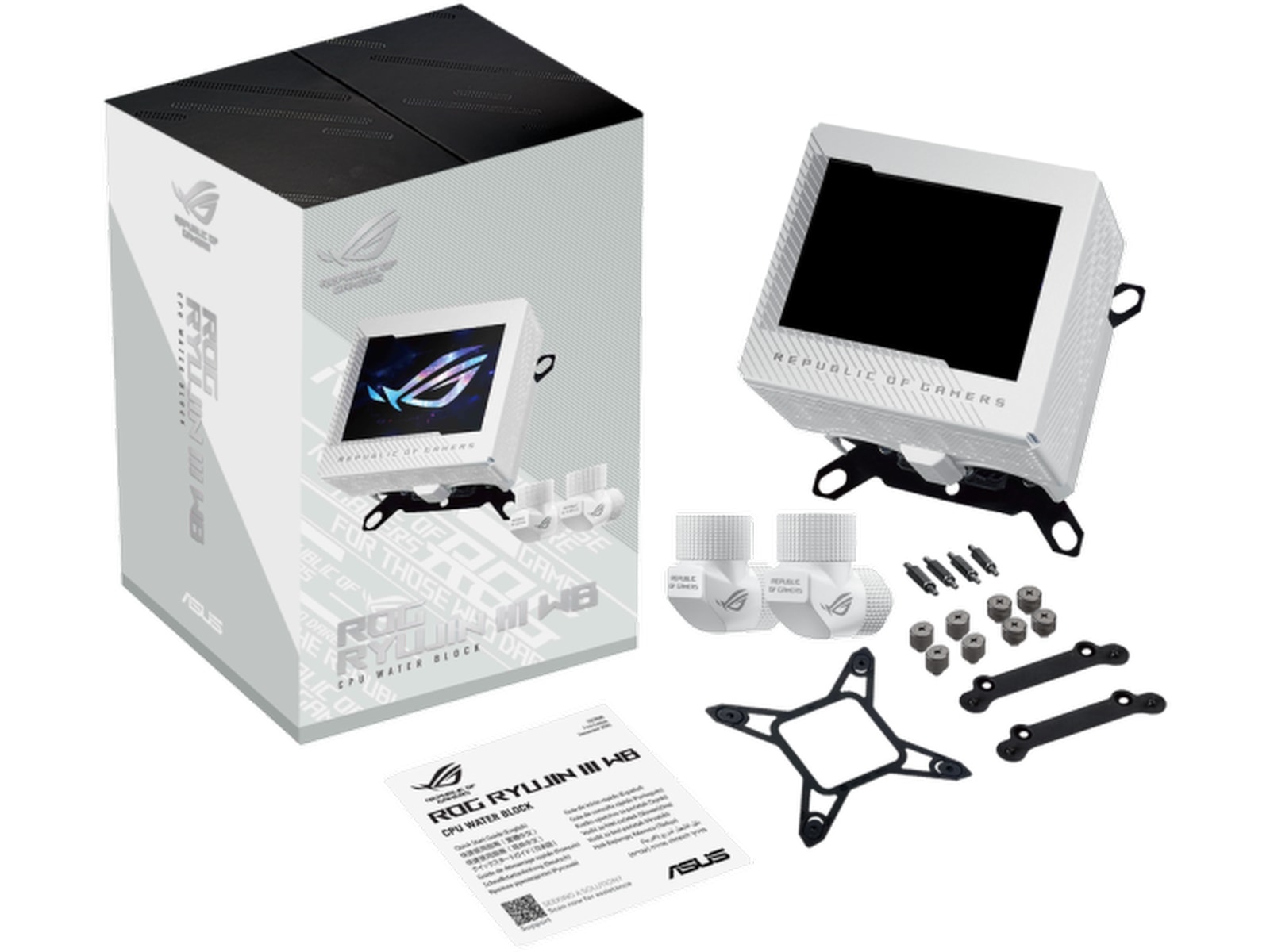 Asus ROG Ryujin III WB (vit) Tillbehör