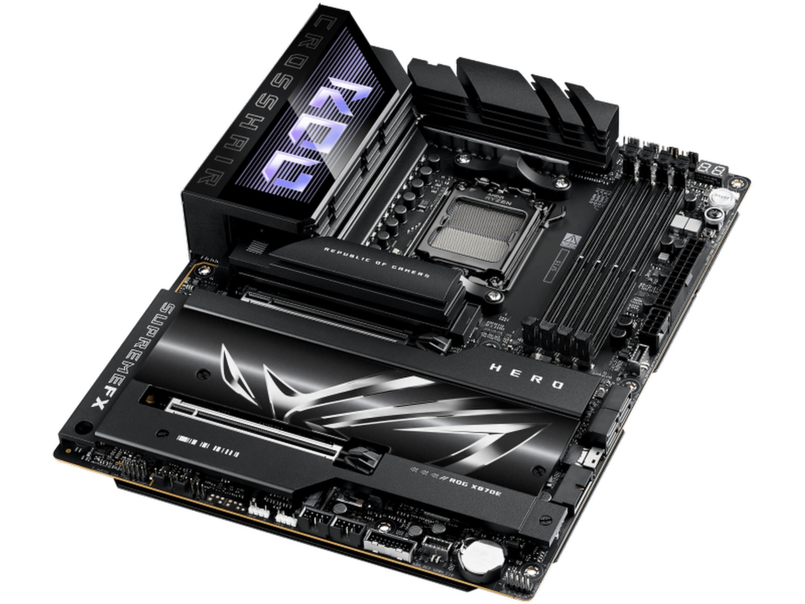 ASUS ROG Crosshair X870E Hero Moderkort AMD Socket