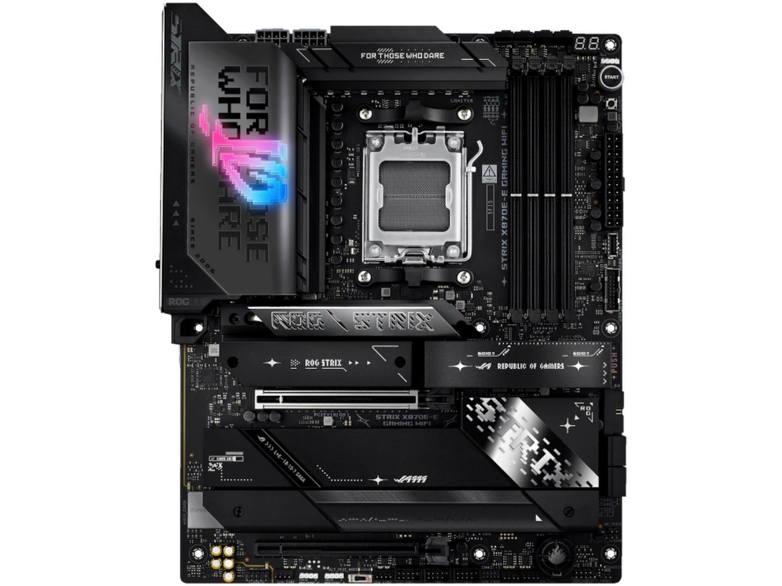 ASUS ROG Strix X870E-E GAMING WIFI Moderkort AMD Socket