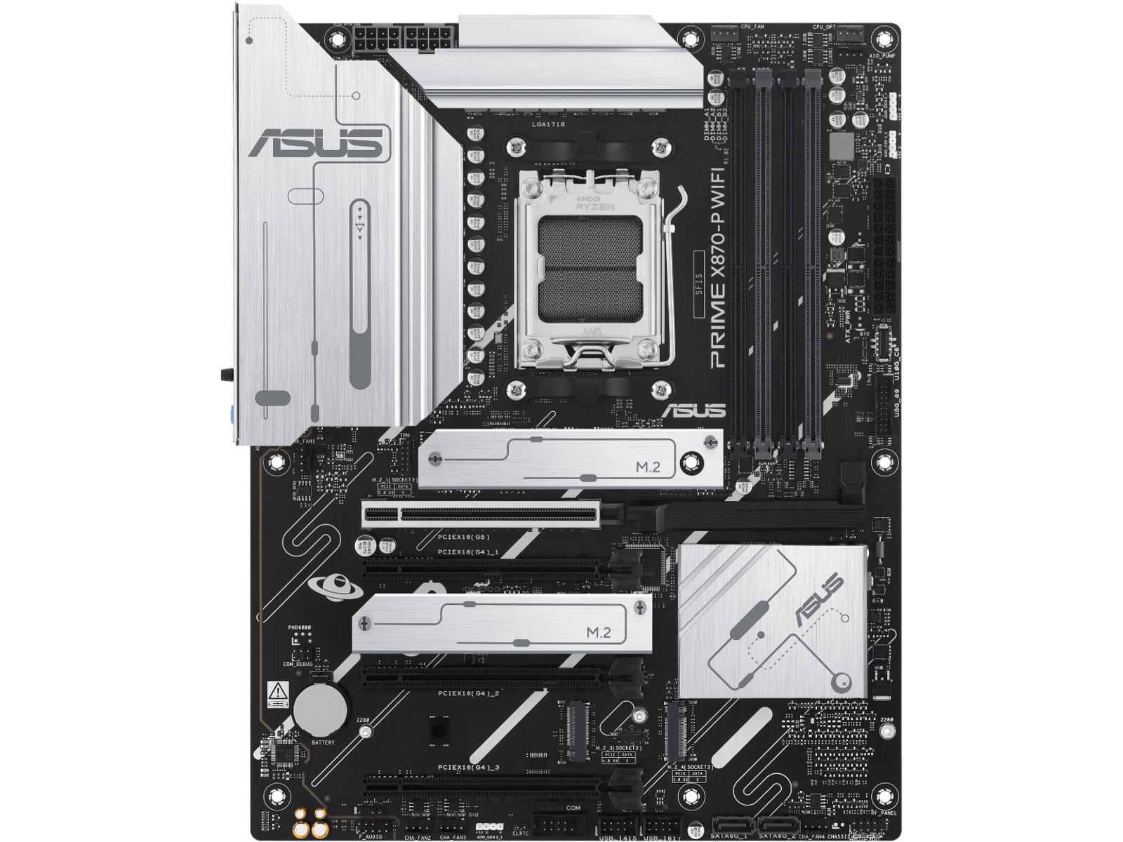 ASUS PRIME X870-P WIFI Moderkort AMD Socket
