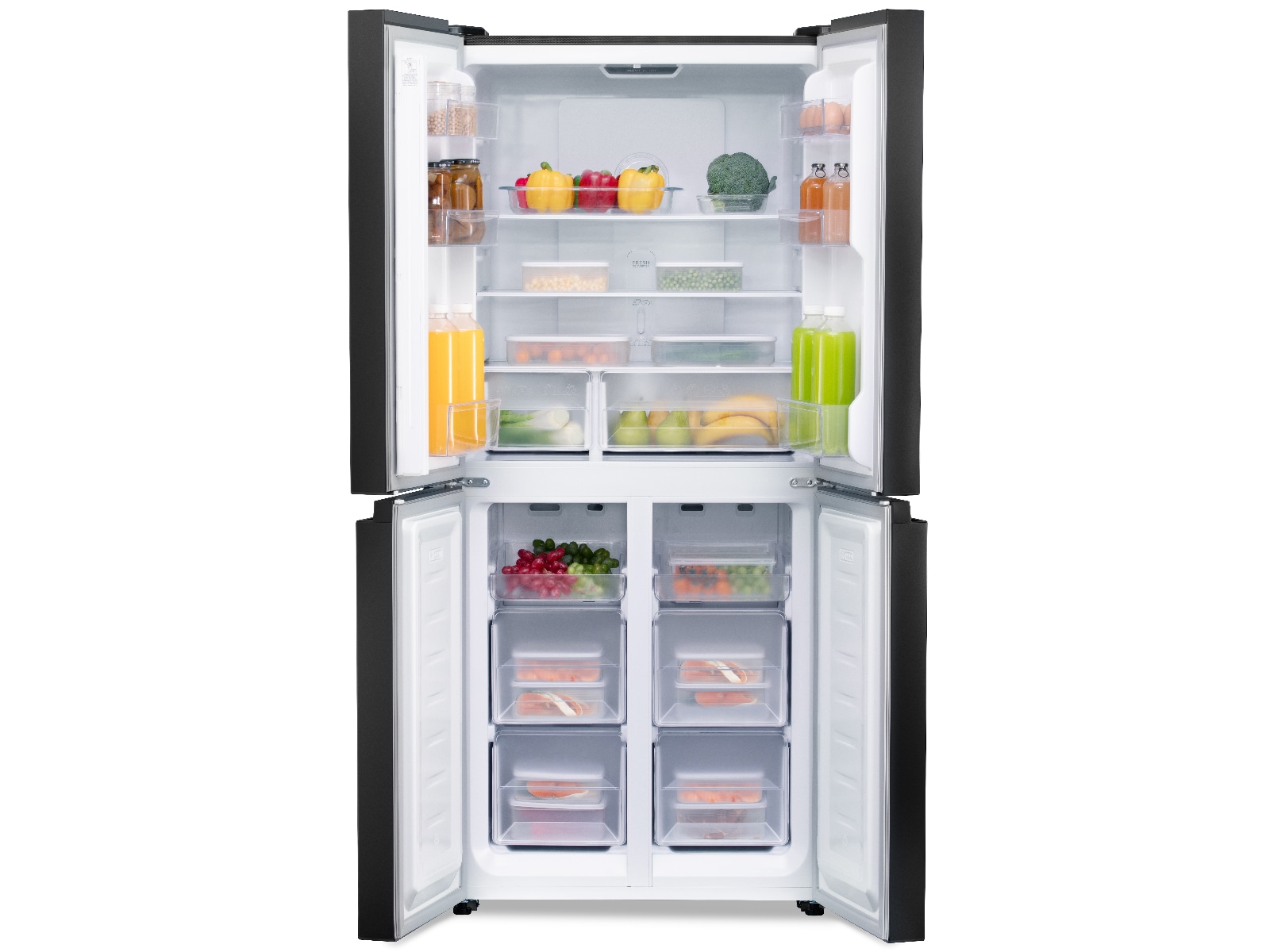 Avant MDR79DI1 Side-by-Side kyl- och frysskåp (svart) Side-by-side kylskåp