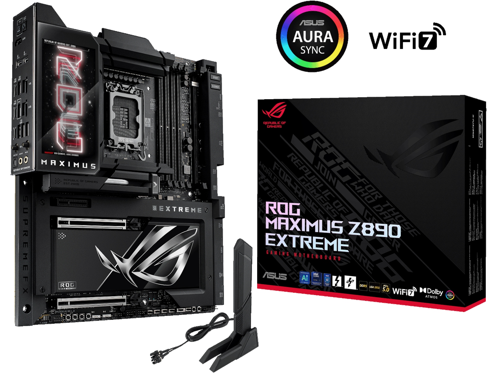 Asus ROG Maximus Z890 EXTREME Moderkort Intel Socket