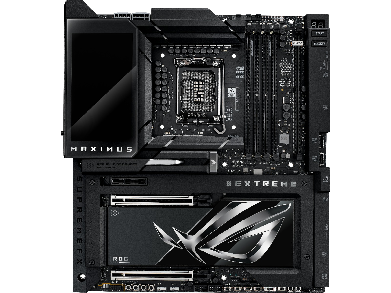 Asus ROG Maximus Z890 EXTREME Moderkort Intel Socket
