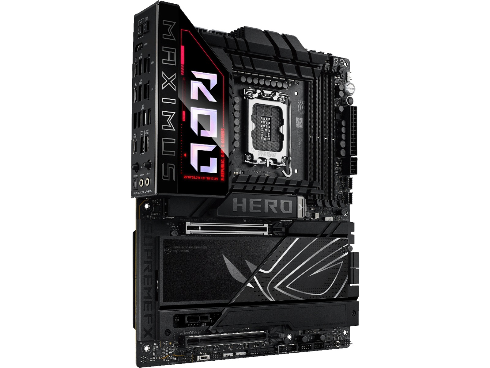 Asus ROG Maximus Z890 HERO Moderkort Intel Socket