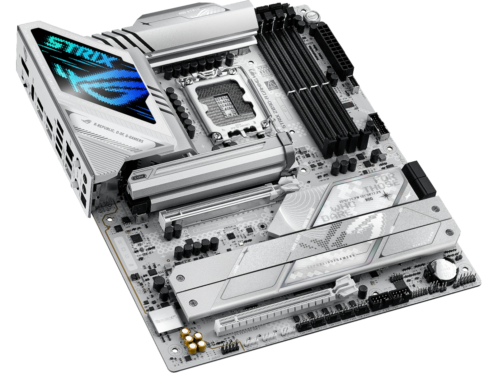 Asus ROG Strix Z890-A Gaming WIFI Moderkort Intel Socket