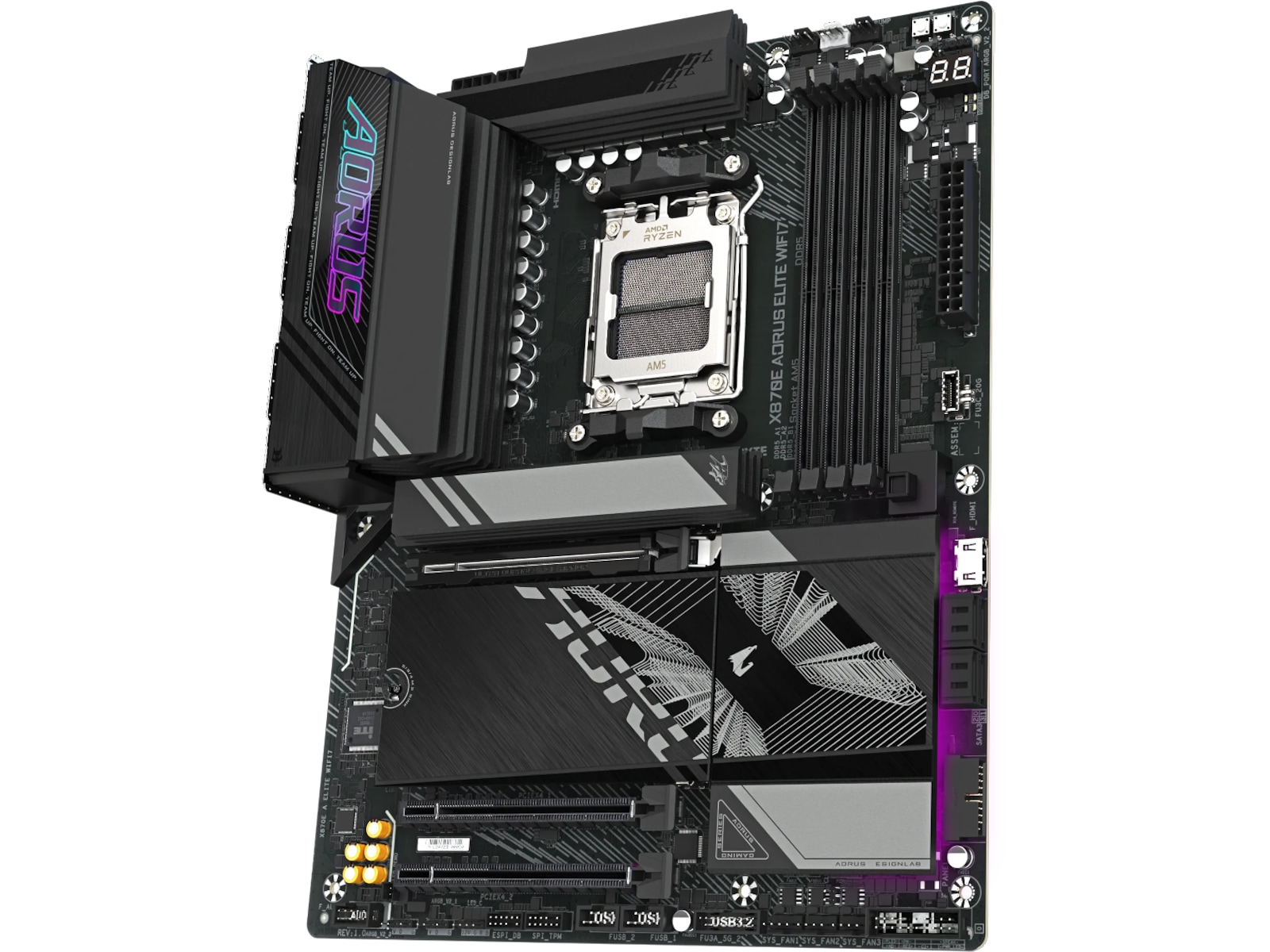 GIGABYTE X870E AORUS ELITE Moderkort AMD Socket
