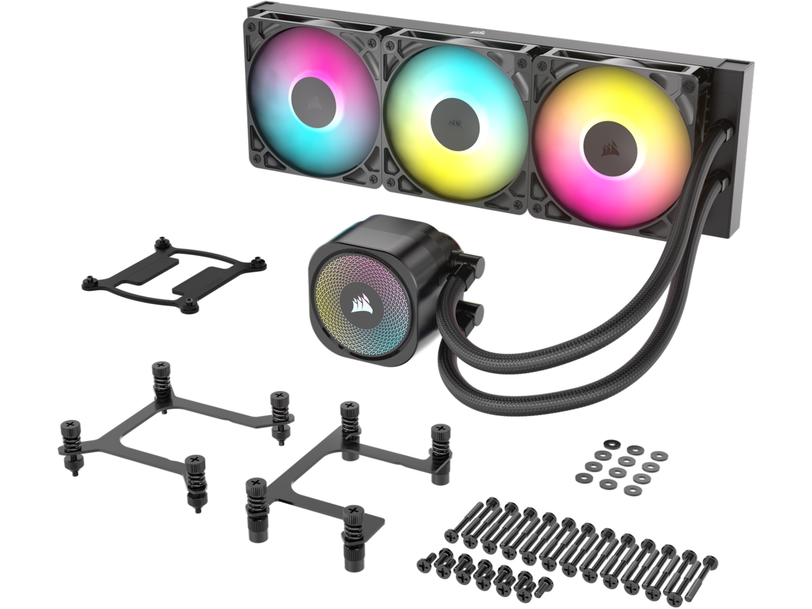 Corsair Nautilus 360 ARGB CPU Kylare (svart) CPU - Vattenkylning