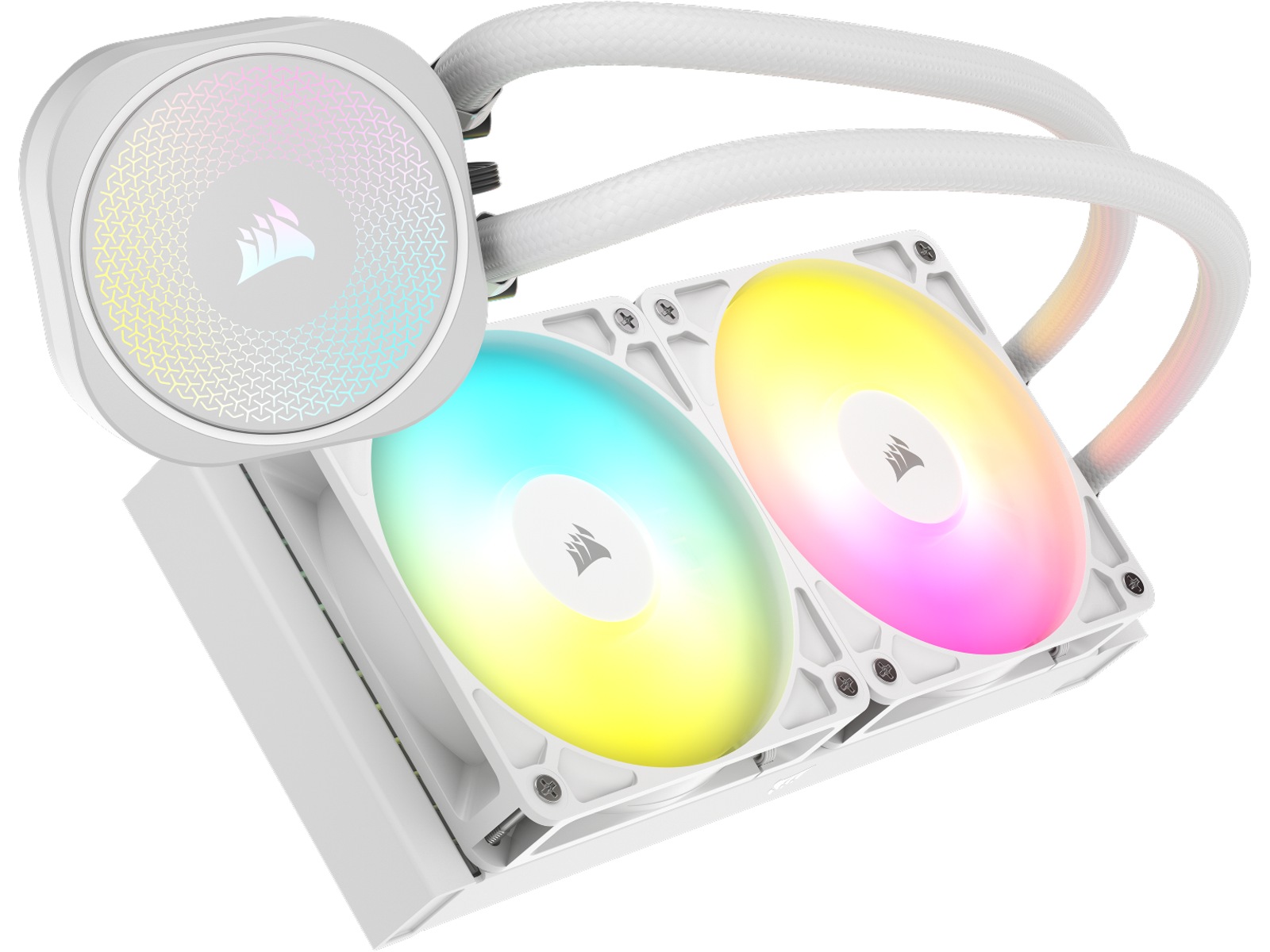 Corsair Nautilus 240 ARGB CPU Kylare (vit) CPU - Vattenkylning