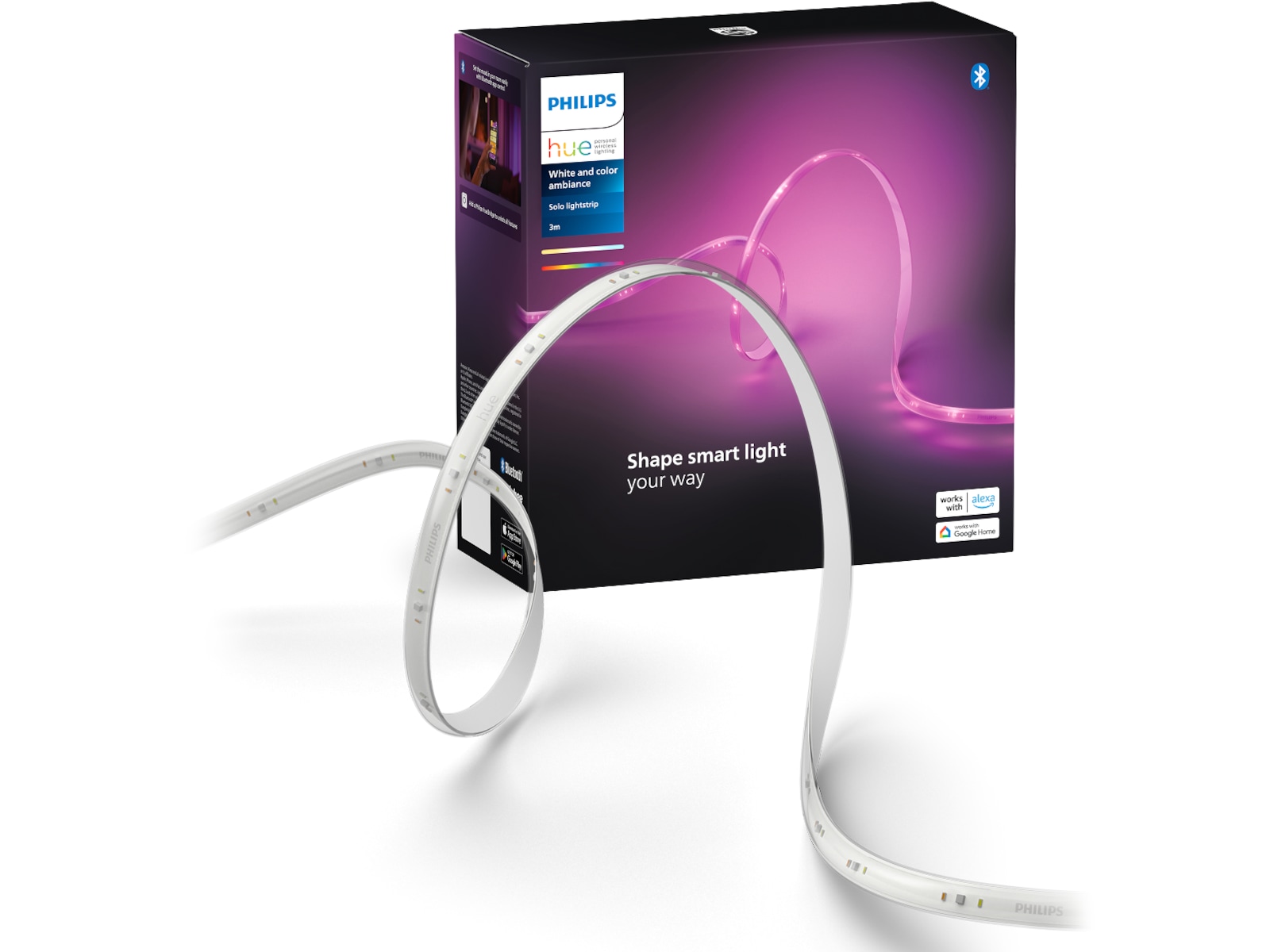 Philips Hue Solo ljusremsa RGB 3m Led strips & underhållning