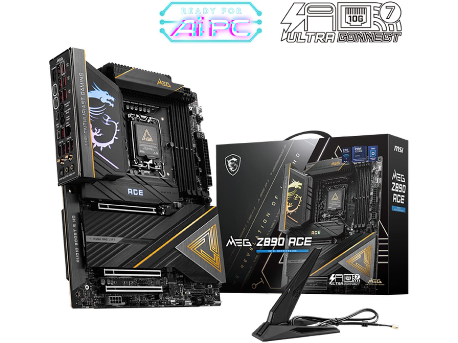 MSI MEG Z890 ACE Moderkort Intel Socket