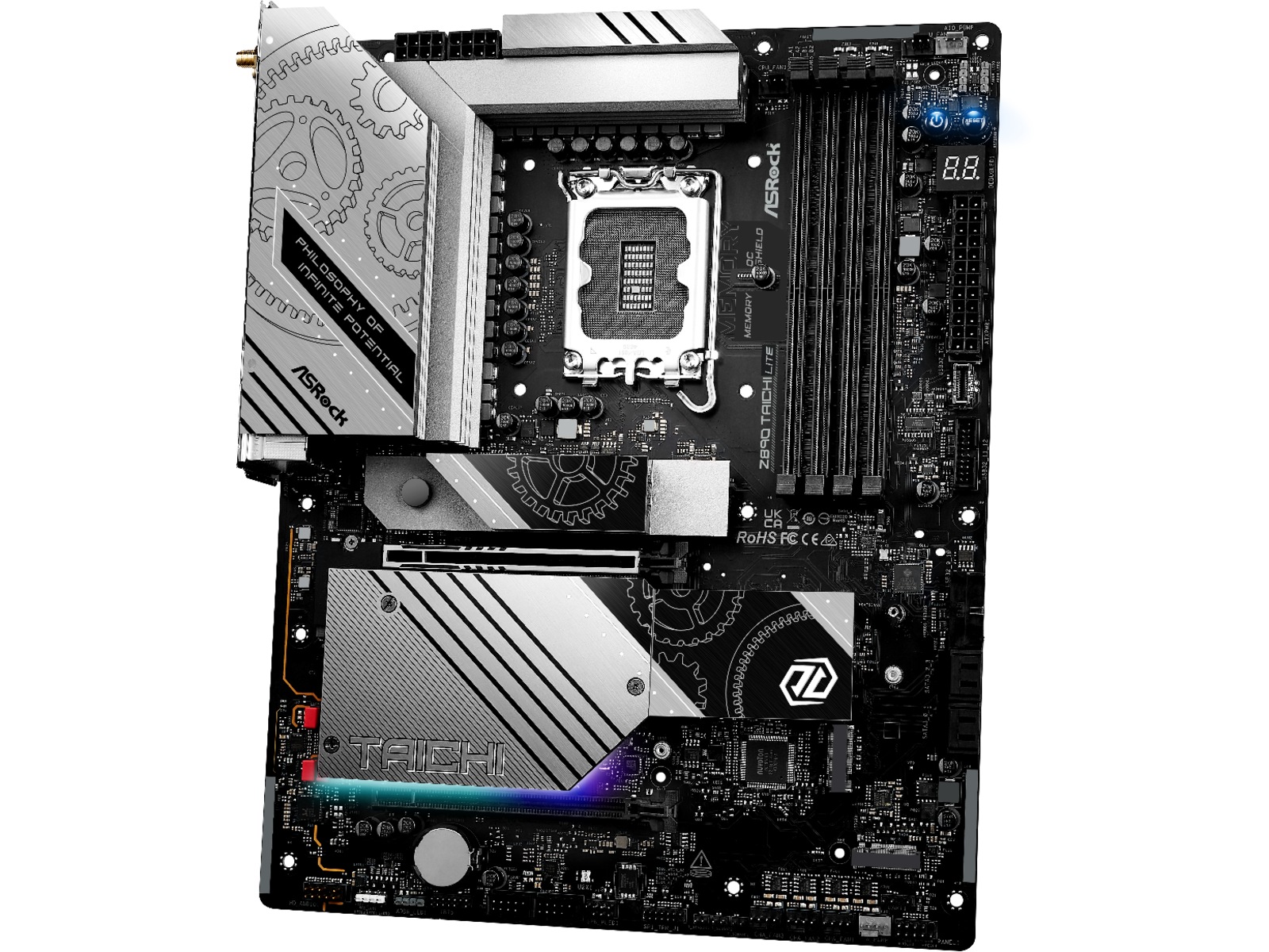 ASRock Z890 TAICHI LITE Moderkort Intel Socket