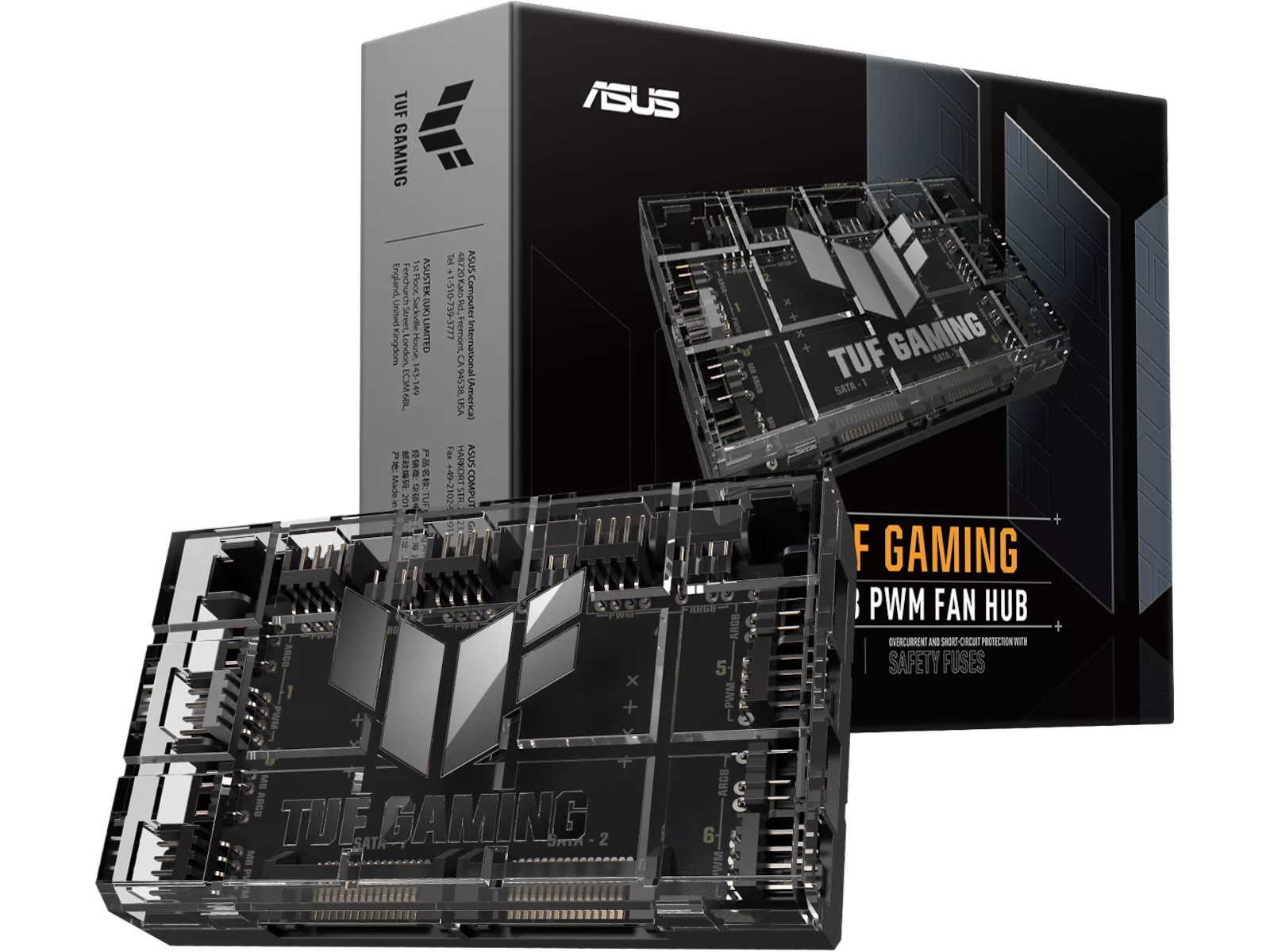 Asus TUF Gaming ARGB PWN Fläkt HUB Fläktstyrning