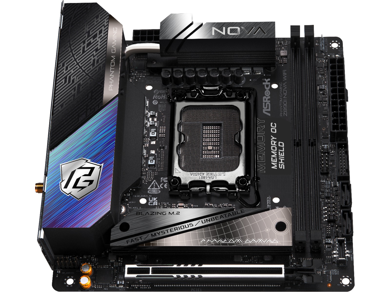 ASRock Z890I NOVA WIFI Moderkort Intel Socket