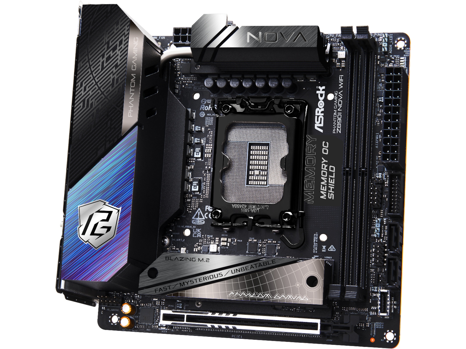 ASRock Z890I NOVA WIFI Moderkort Intel Socket