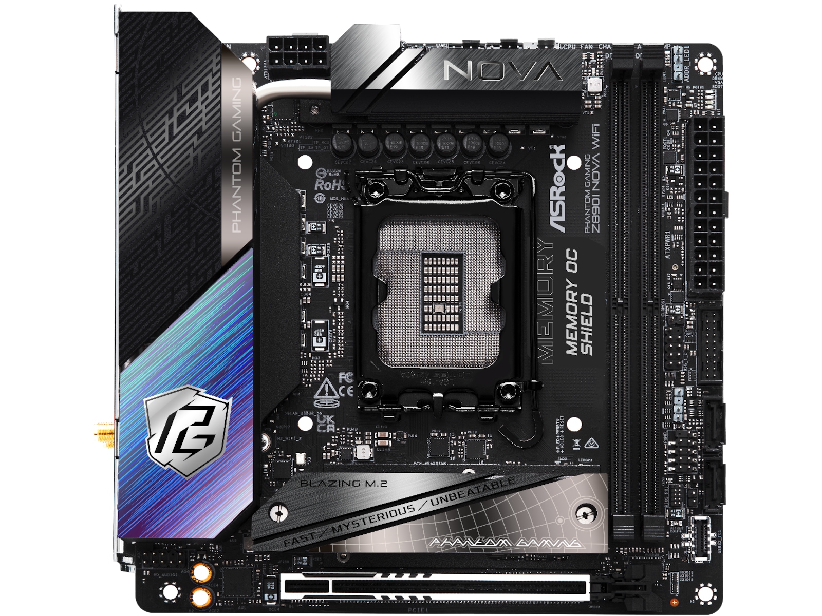 ASRock Z890I NOVA WIFI Moderkort Intel Socket