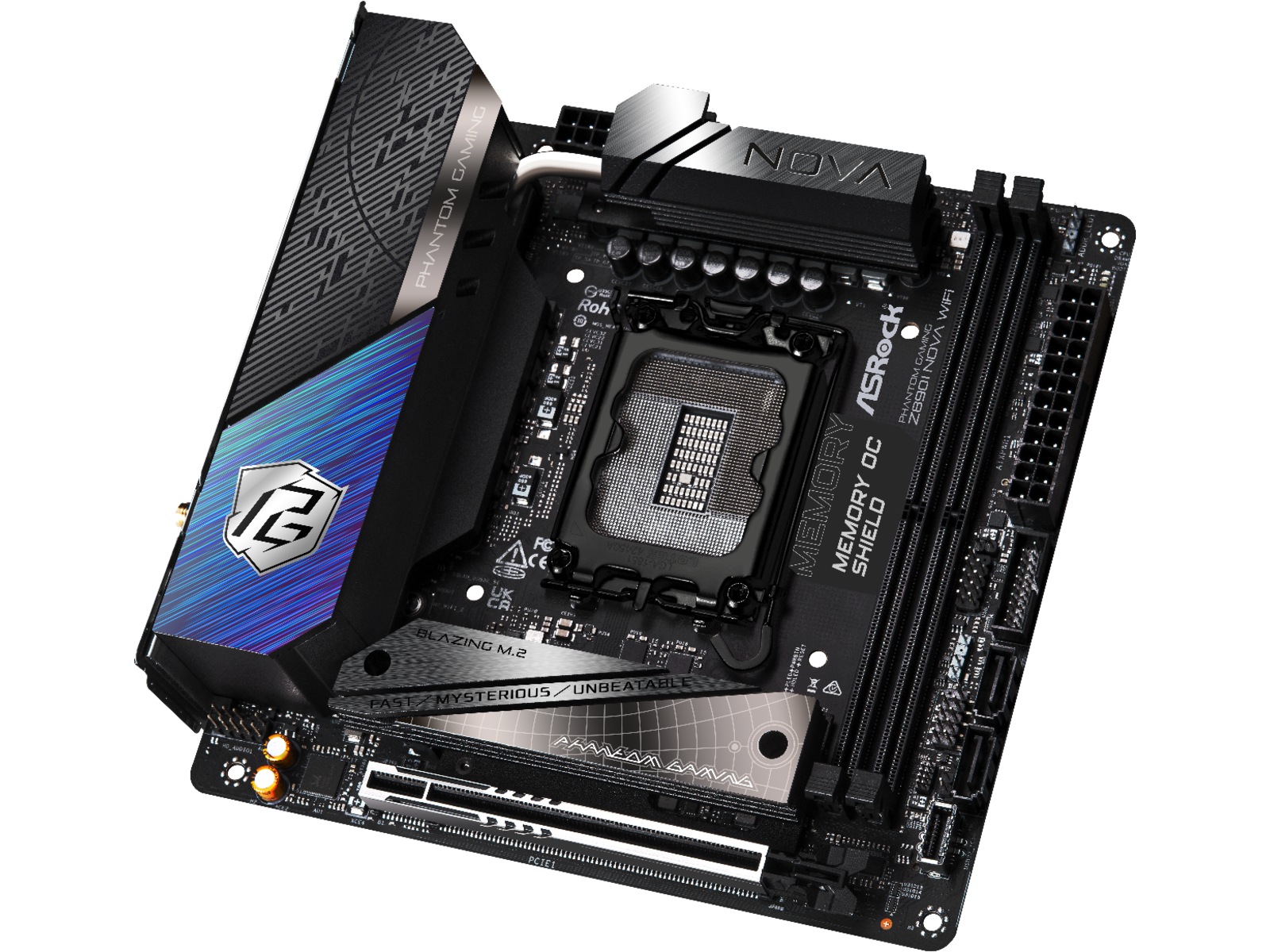 ASRock Z890I NOVA WIFI Moderkort Intel Socket