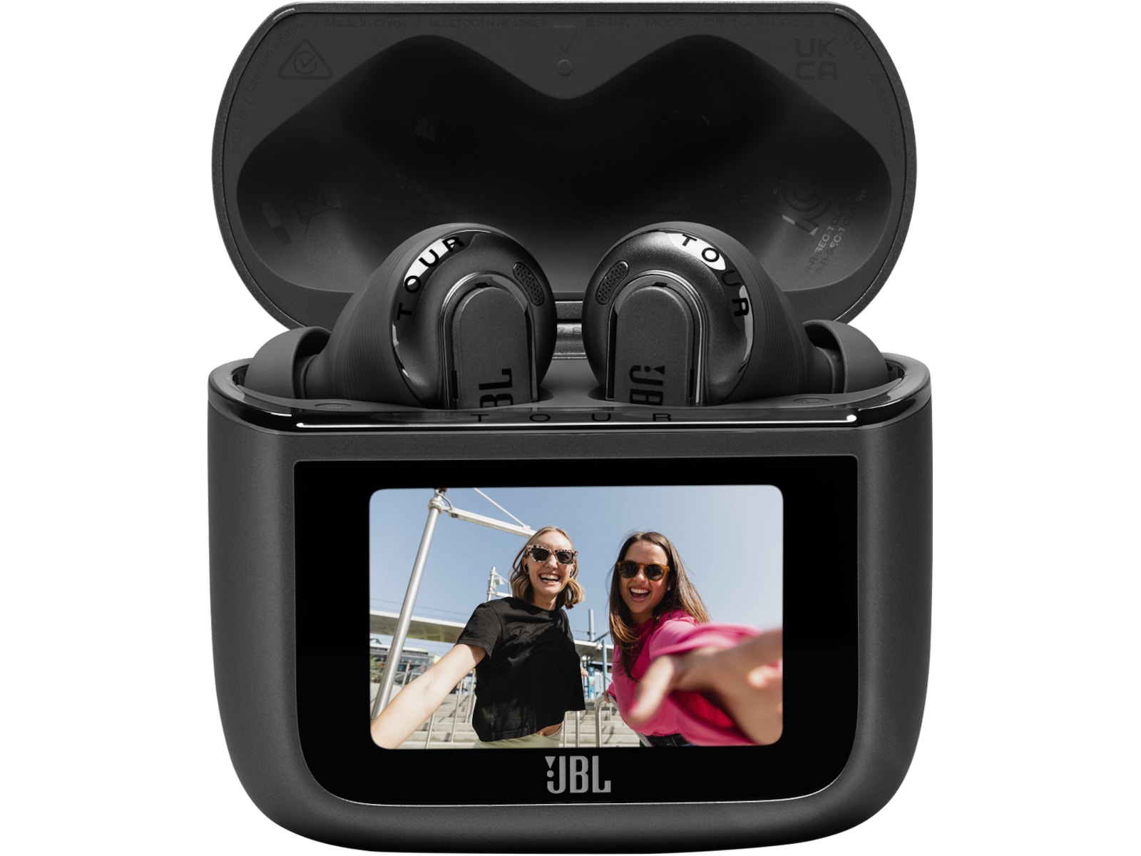 JBL Tour Pro 3 True ANC Trådlösa Hörlurar, In-ear (svart) In-ear hörlurar