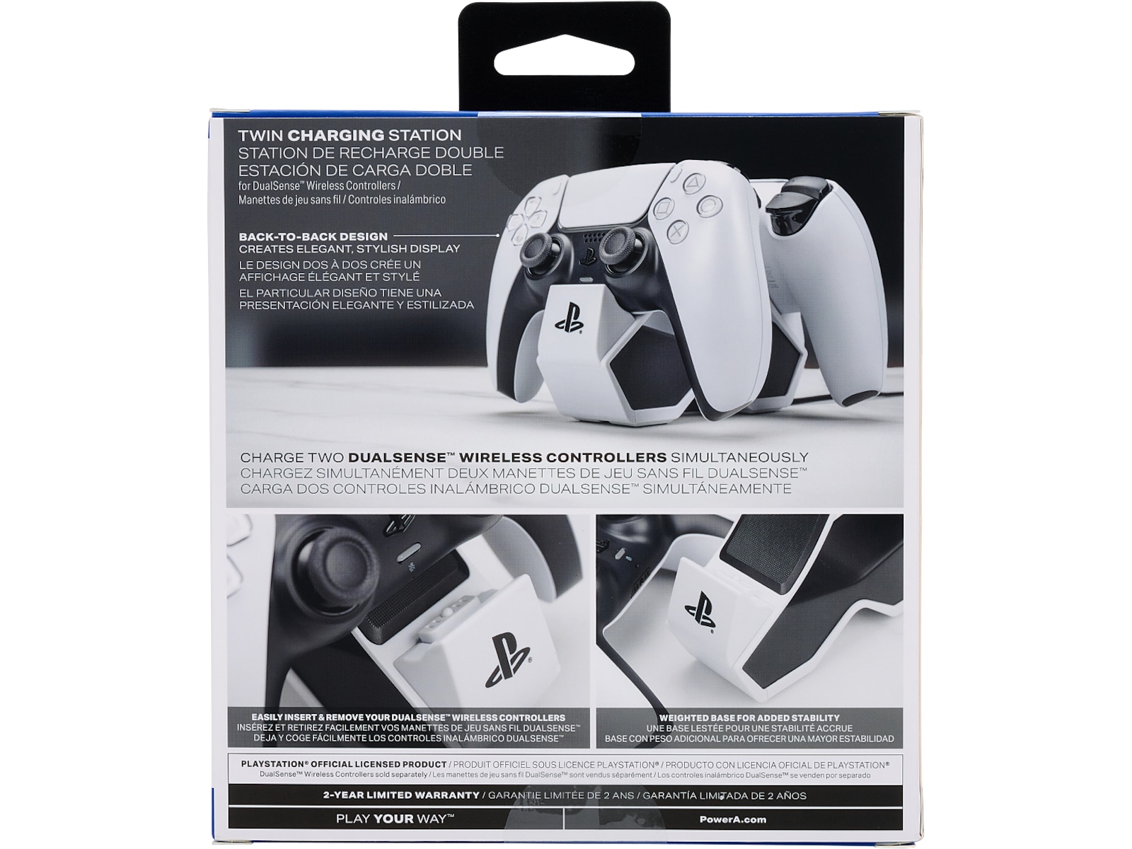 PowerA DualSense Twin Charging Station Tillbehör till spelkonsoler