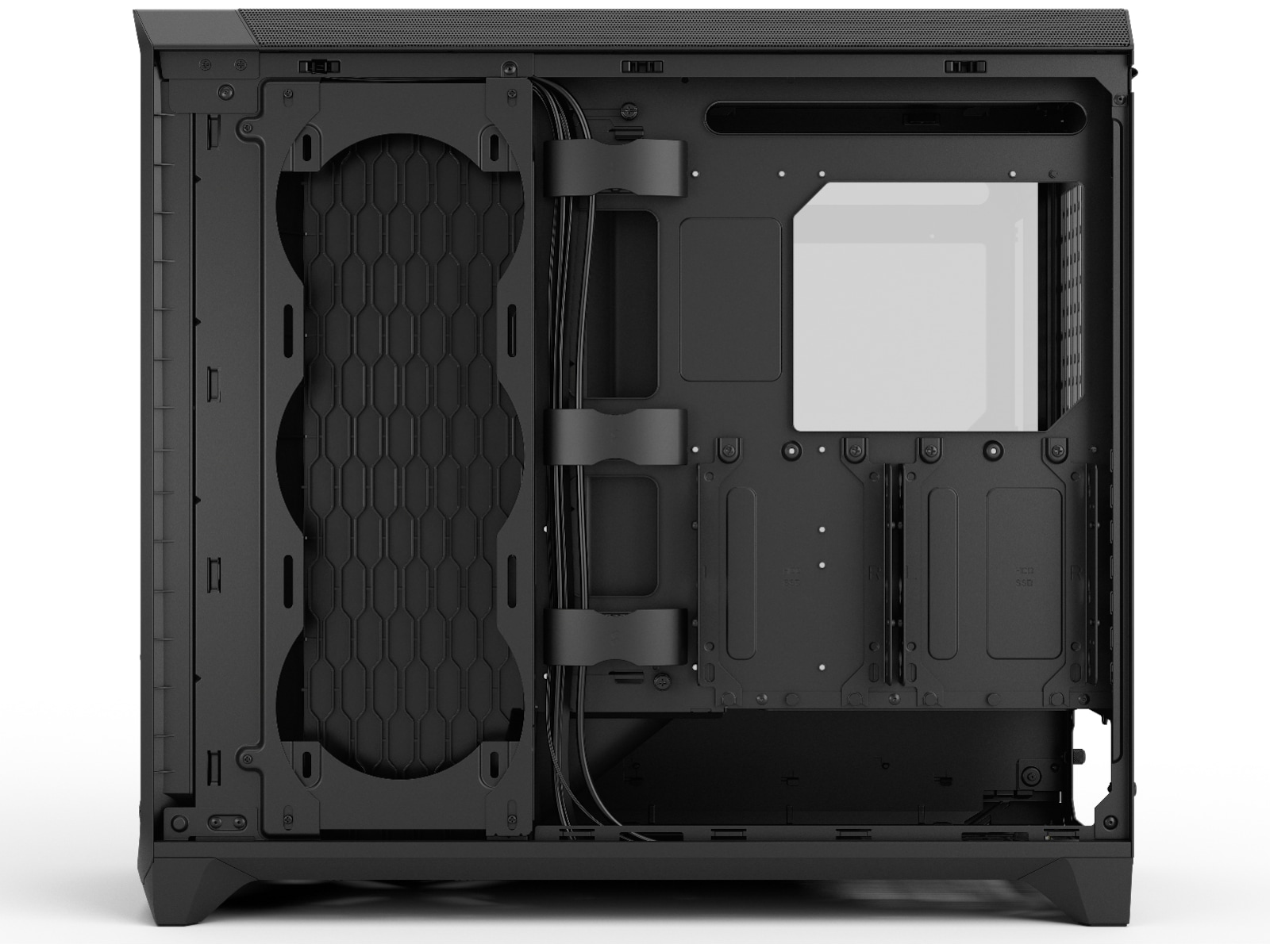 Fractal Meshify 3 XL TG Mid Tower (svart) Midi tower