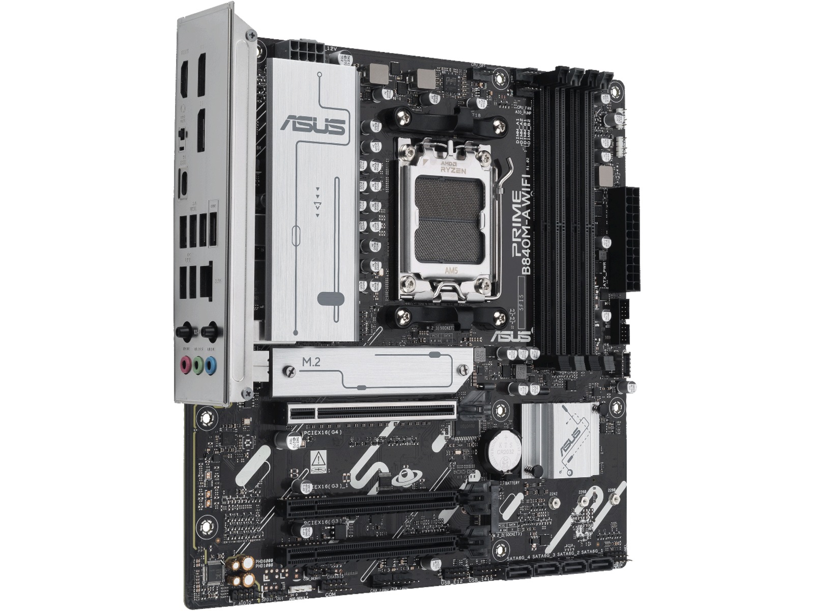 ASUS PRIME B840M-A WIFI Moderkort AMD Socket