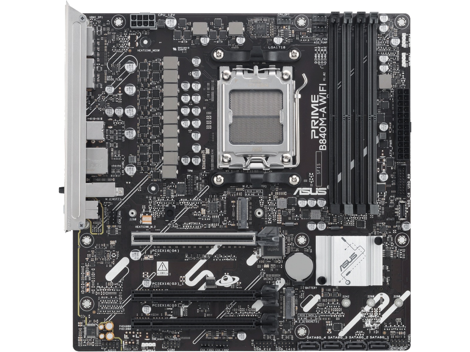 ASUS PRIME B840M-A WIFI Moderkort AMD Socket