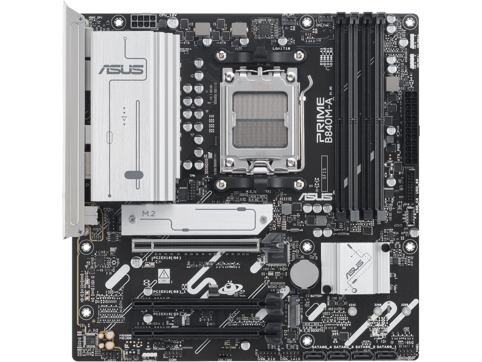 ASUS PRIME B840M-A-CSM Moderkort AMD Socket