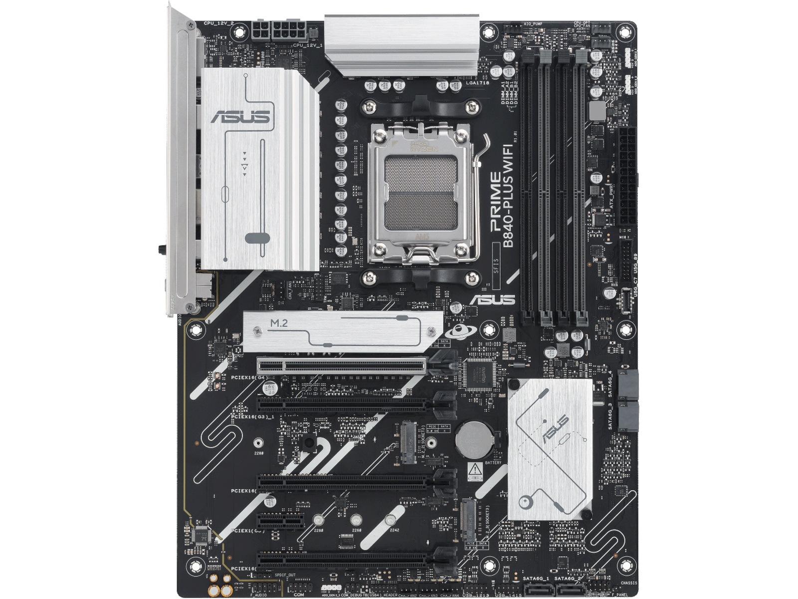 ASUS PRIME B840-PLUS WIFI Moderkort AMD Socket