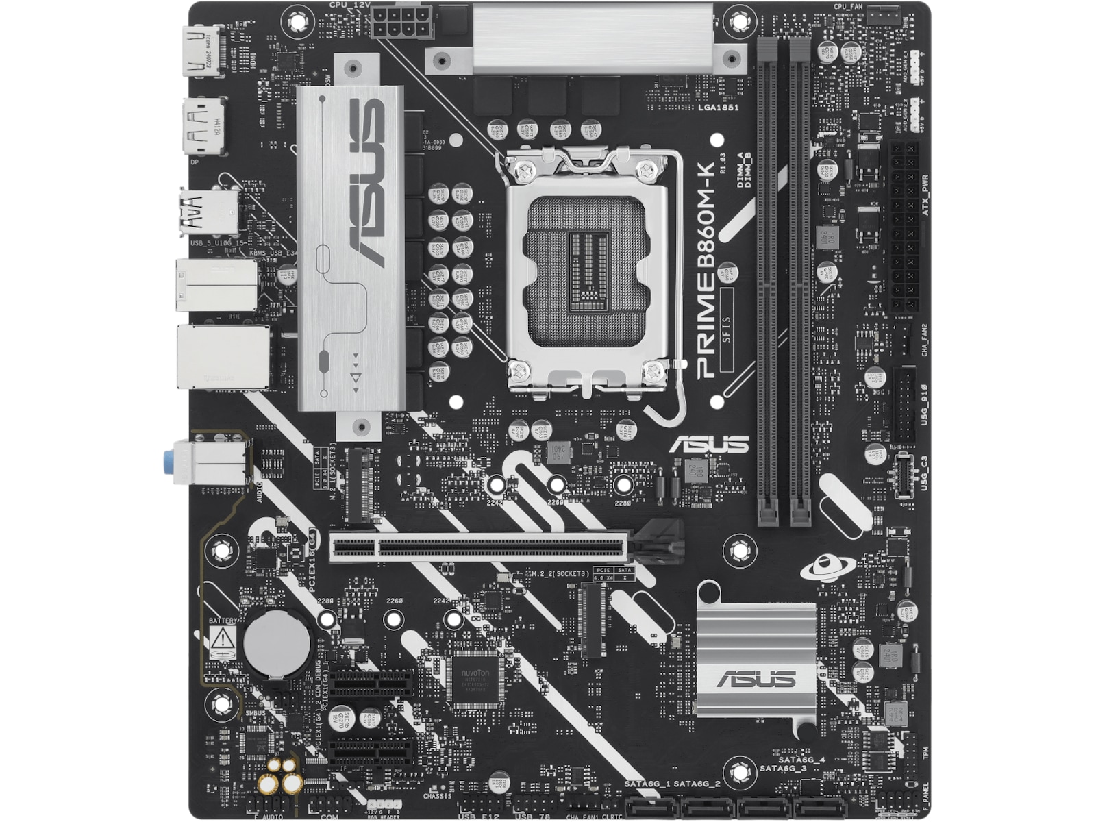 ASUS PRIME B860M-K Moderkort Intel Socket