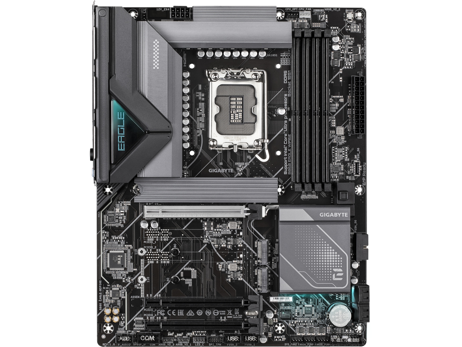 GIGABYTE B860 EAGLE WIFI6E Moderkort Intel Socket